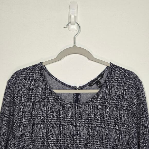 41 Hawthorn Black Aniya Plaid Dress. Size XXL - Picture 5 of 11